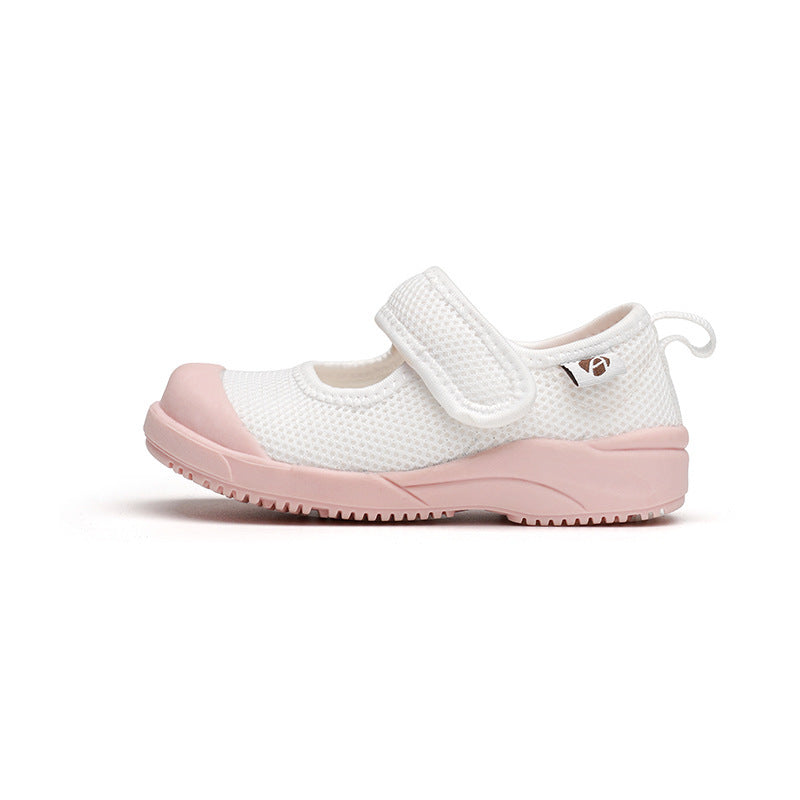 White Velcro Children's Shoes - White Baby Shoes