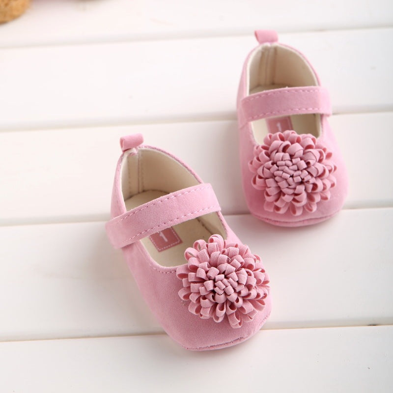 Toddler Female Baby Shoes - Soft Sole Princess Series Step Shoes Baby