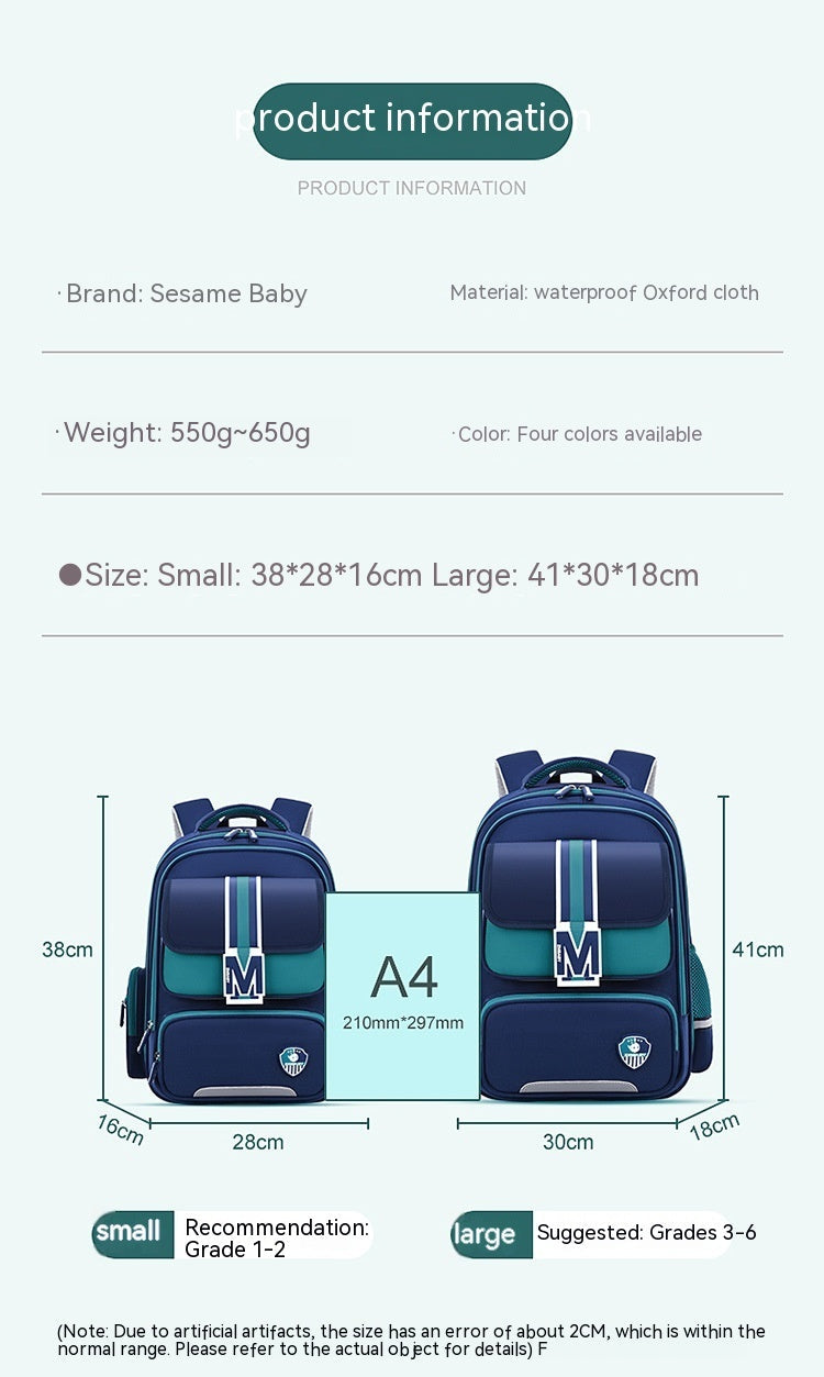 Baby Burden Relief Spine Protection Backpack