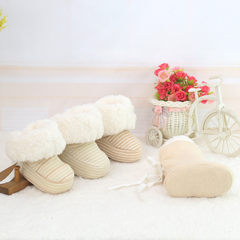 New Style Baby Soft Soled Footwear for Newborns - Winter Toddler Keep
