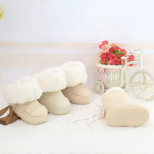 New Style Baby Soft Soled Footwear for Newborns - Winter Toddler Keep