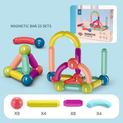 Baby Magnetic Stick Building Blocks Toy - Game Magnets Children Set