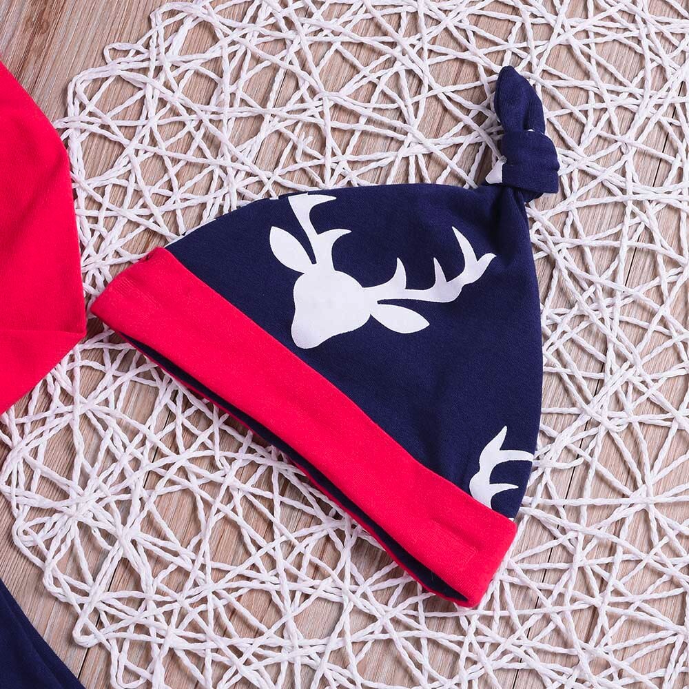 Brand 4PCS Christmas Cute Newborn Baby Boy Letter