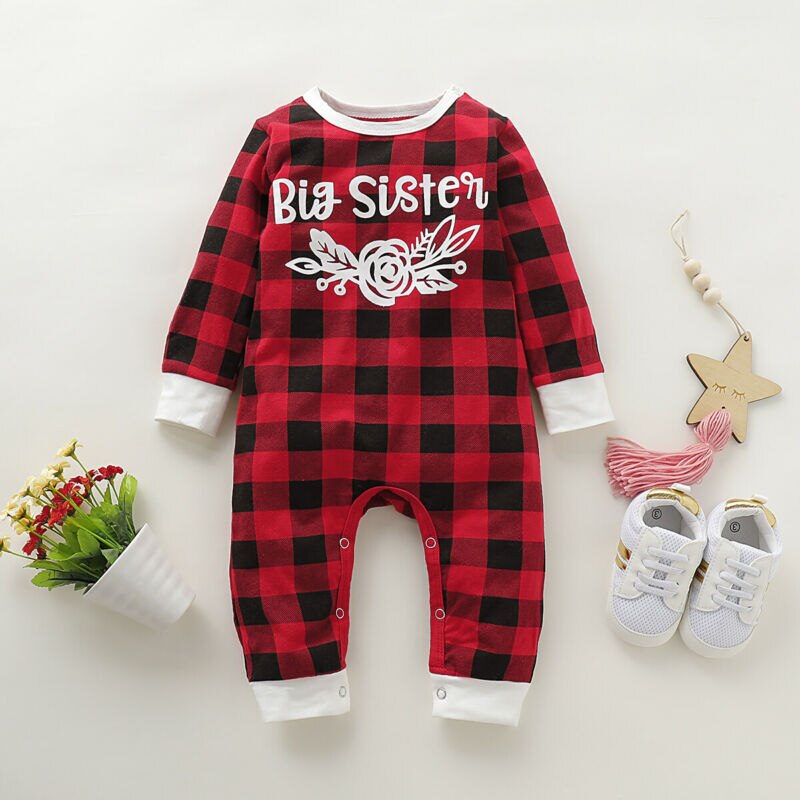Christmas Newborn Baby Girls Boys Rompers Cotton