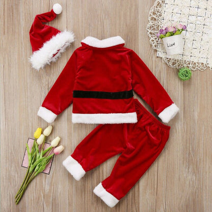 Christmas Toddler Baby Boy Girl Clothes Sets 3pcs