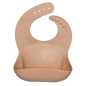 Fashionable silicon Breastplate Baby Bib Waterproof Solid Infant