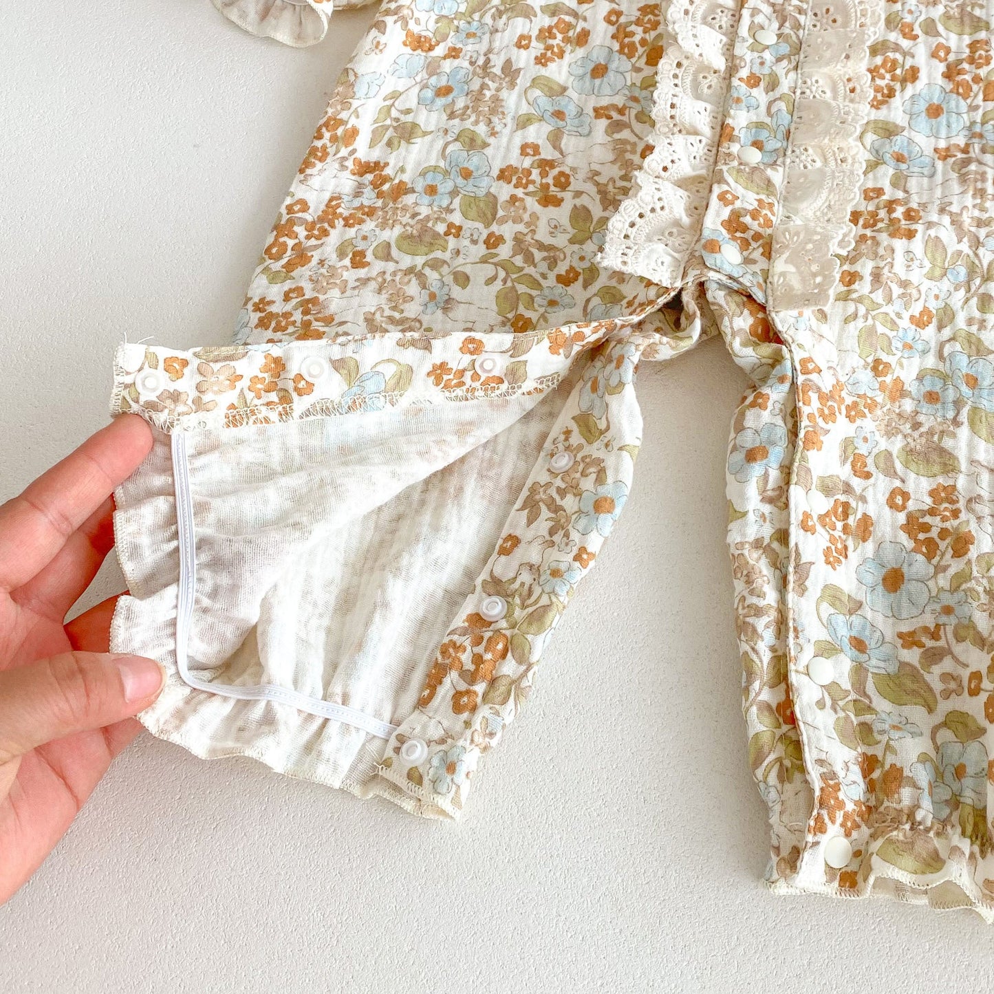 SoftNest™ – Cotton Baby Jumpsuit for Spring & Autumn