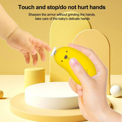 Electric Nail Polisher Rechargeable Baby Electric Nail Trimmer with
