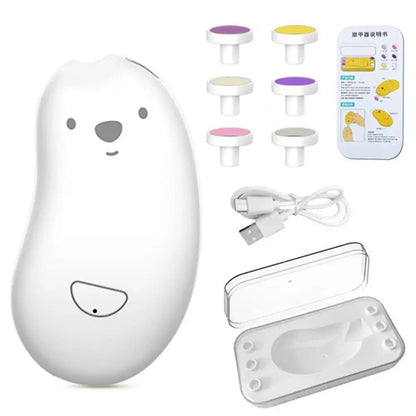 Electric Nail Polisher Rechargeable Baby Electric Nail Trimmer with