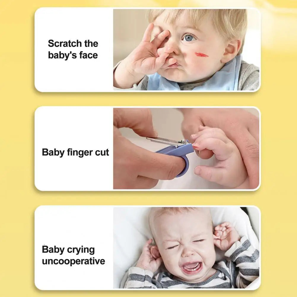 Electric Nail Polisher Rechargeable Baby Electric Nail Trimmer with