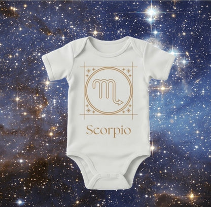 Zodiac Baby Bodysuit - Scorpio