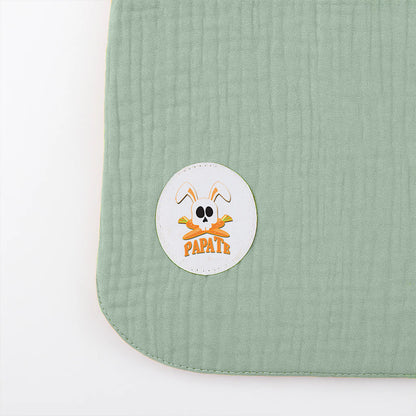 Organic Cotton Bib - Green