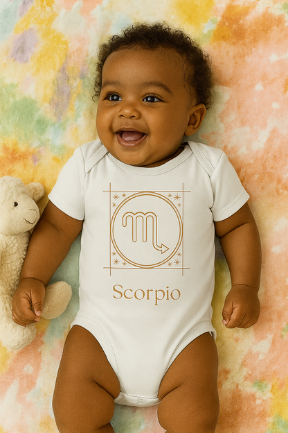 Zodiac Baby Bodysuit - Scorpio