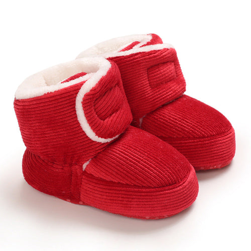 Fluffy Cotton Soft Sole Baby Shoes -Casual Toddler Shoes
