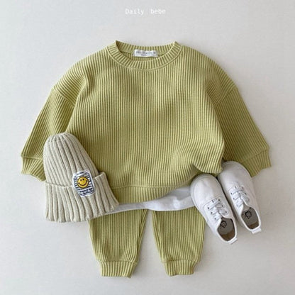 Infant Children's Sports Suit – Korean Baby Casual Two-Piece Sweater &