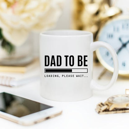 Baby Announcement Mug, Future Dad Gift, Dad To Be